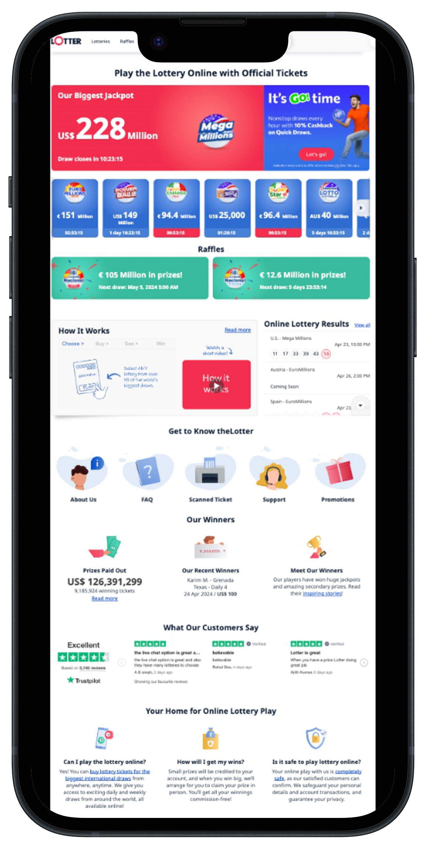 theLotter home page