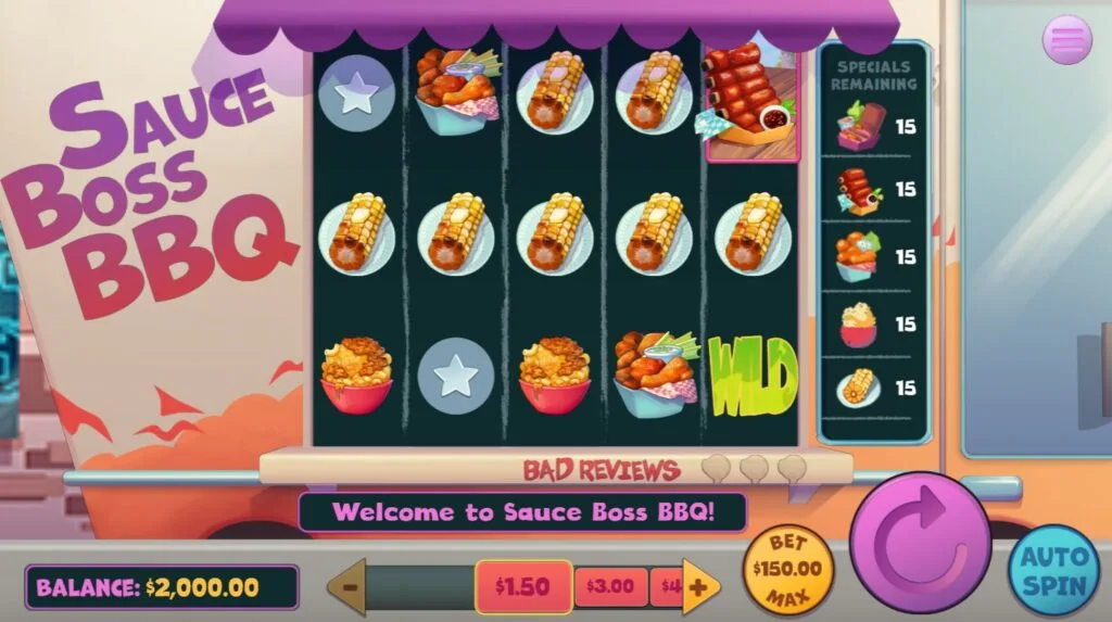 Sauce Boss BBQ Slot
