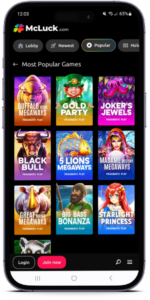 McLuck casino app -1