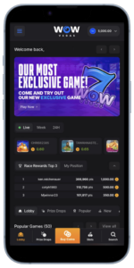 WOW Vegas Casino App