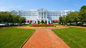 The Greenbrier Hotel is up for auction on Aug. 27