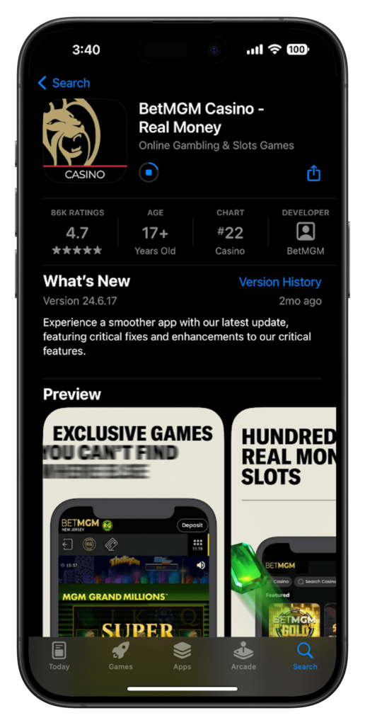 How to Install a Mobile Casino App Step 3