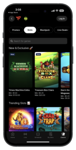 Fanatics Casino Slot Screen