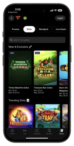Fanatics Casino Slot Screen