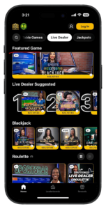 Golden Nugget Casino App Live Dealer Screen