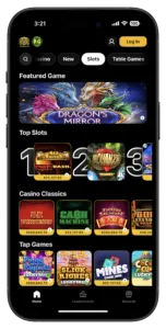 Golden Nugget Casino App Slots Screen