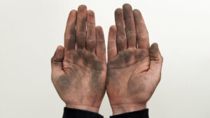 The 'unclean hands' doctrine states that plaintiffs can't seek compensation for a defendant's behavior if they are also guilty of the same thing.