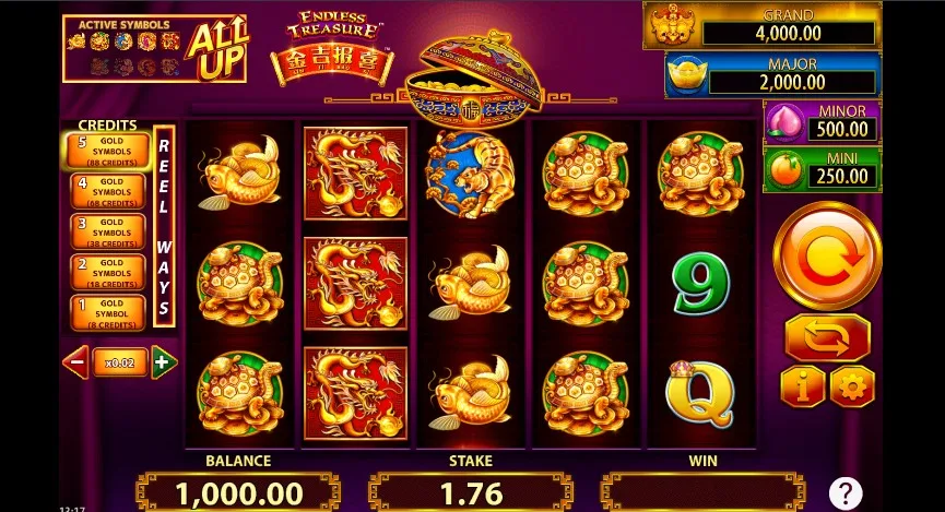 Jin Ji Bao Xi Endless Treasure Slot