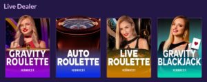 PlayFame Live dealer games
