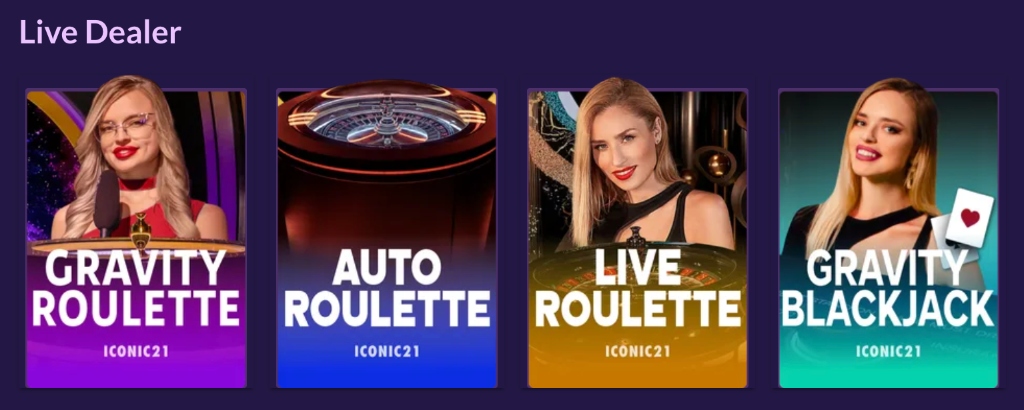 PlayFame Live dealer games