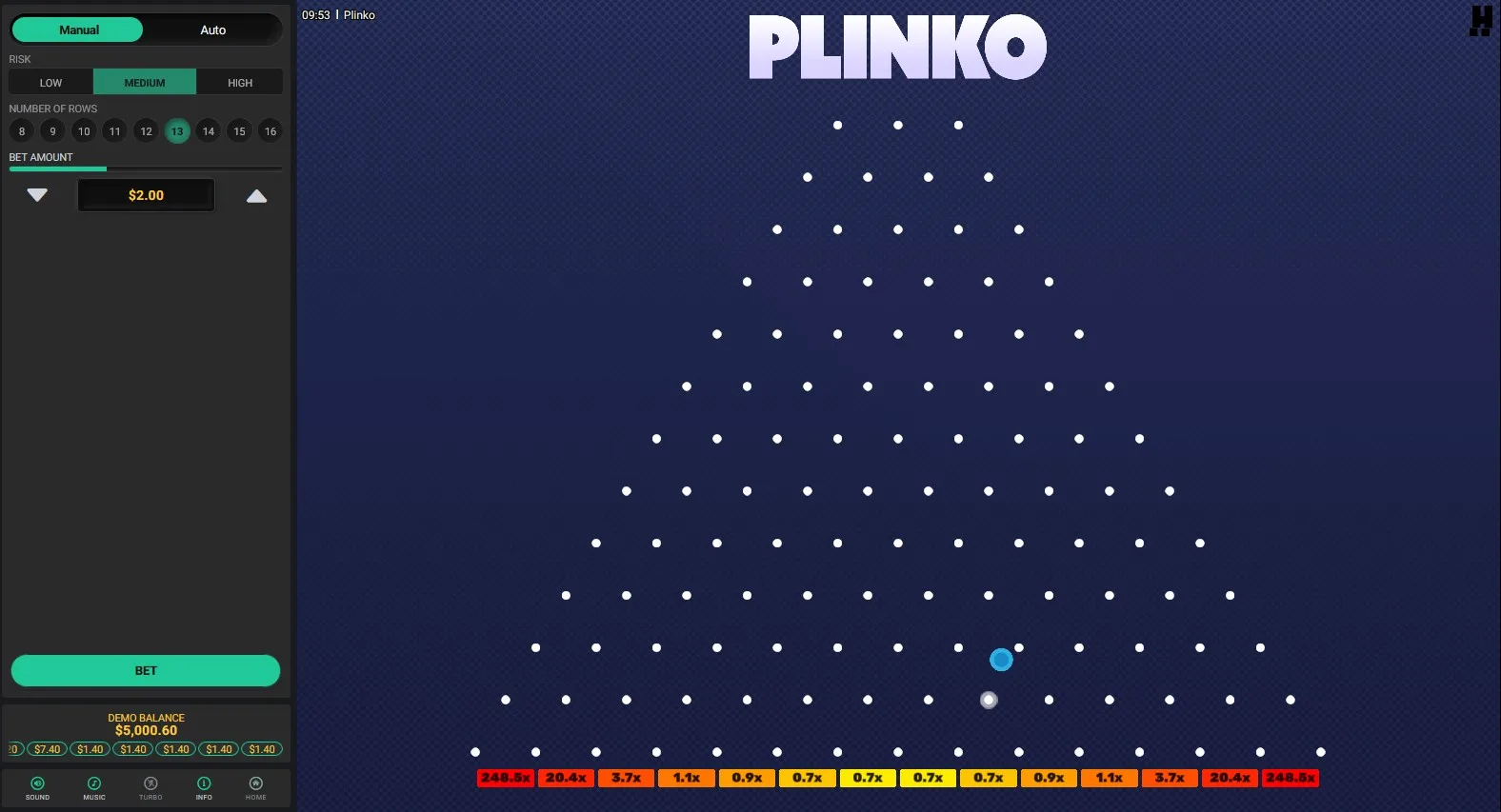 Plinko Step Four