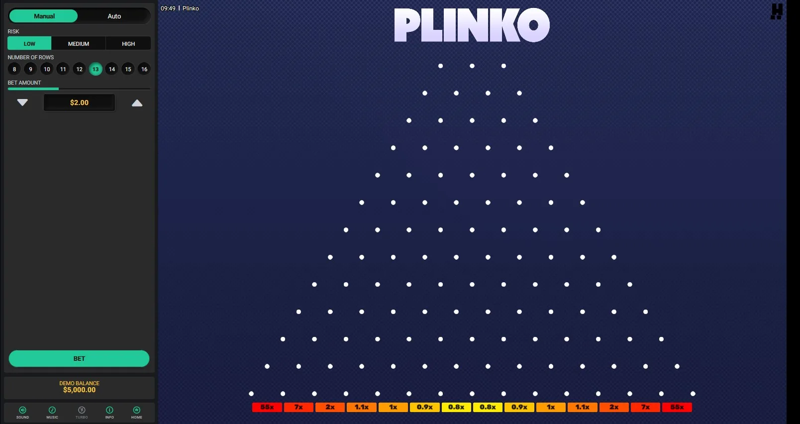 Plinko Step Two