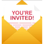 You're Invited Letter Icon