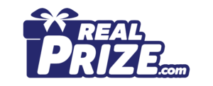 RealPrize.com logo rectangle on white background