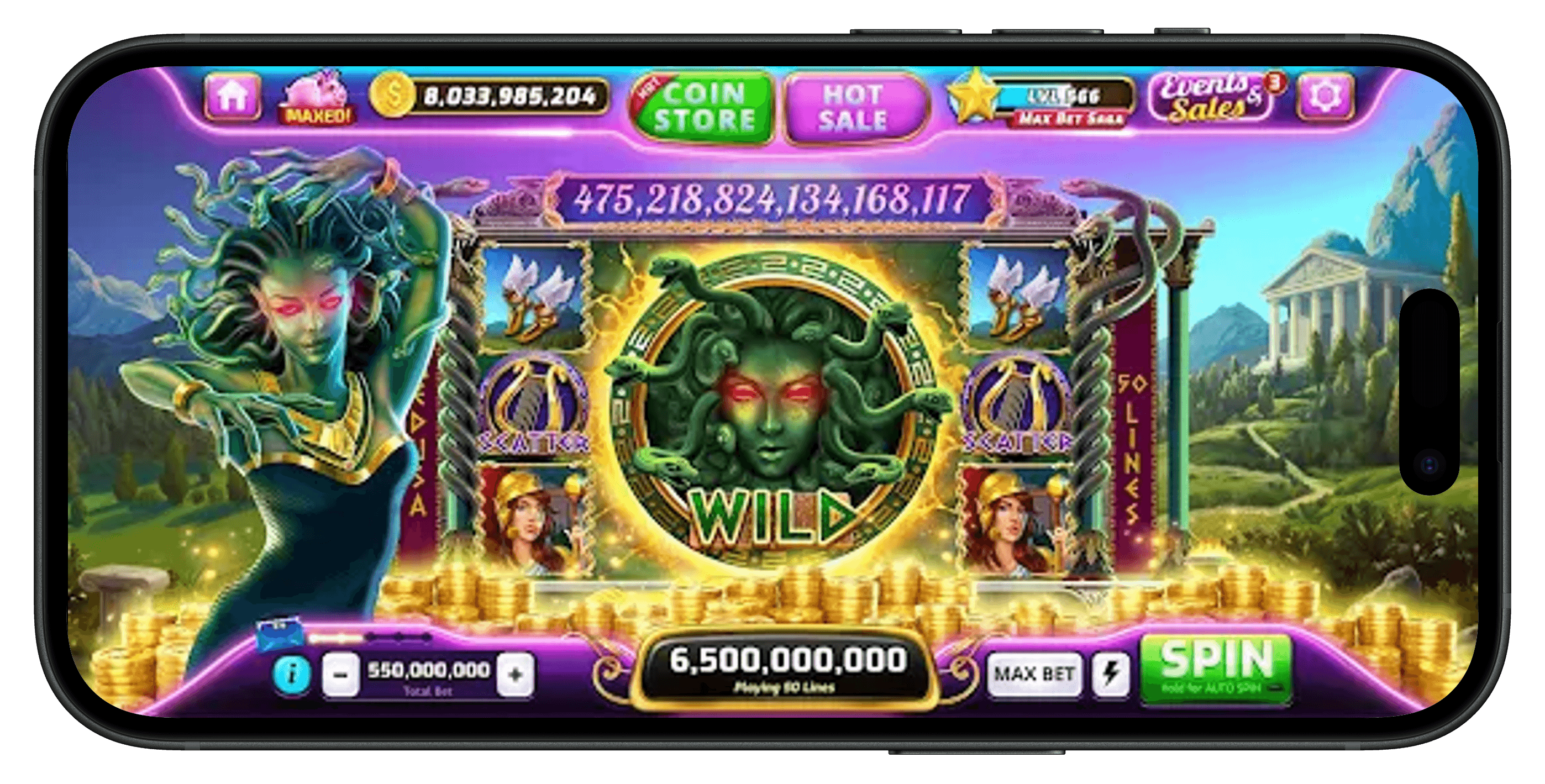 Baba Wild Free Slot on iPhone