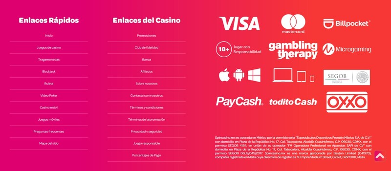 Banner de opciones de pago 