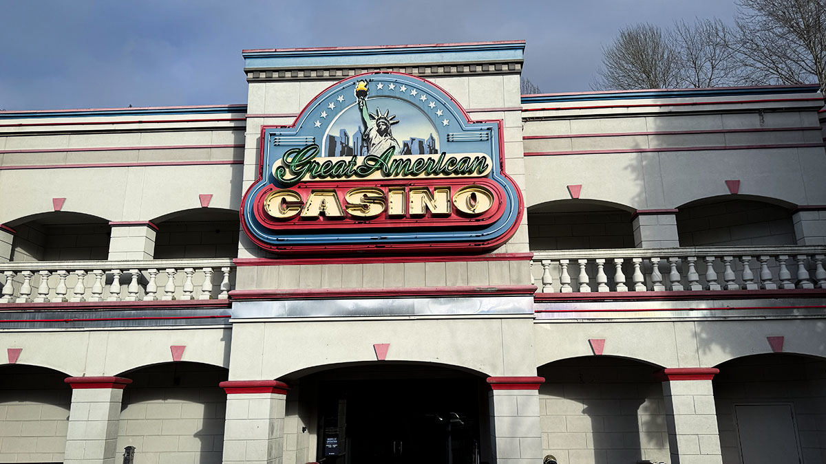 Great American Casino Signage