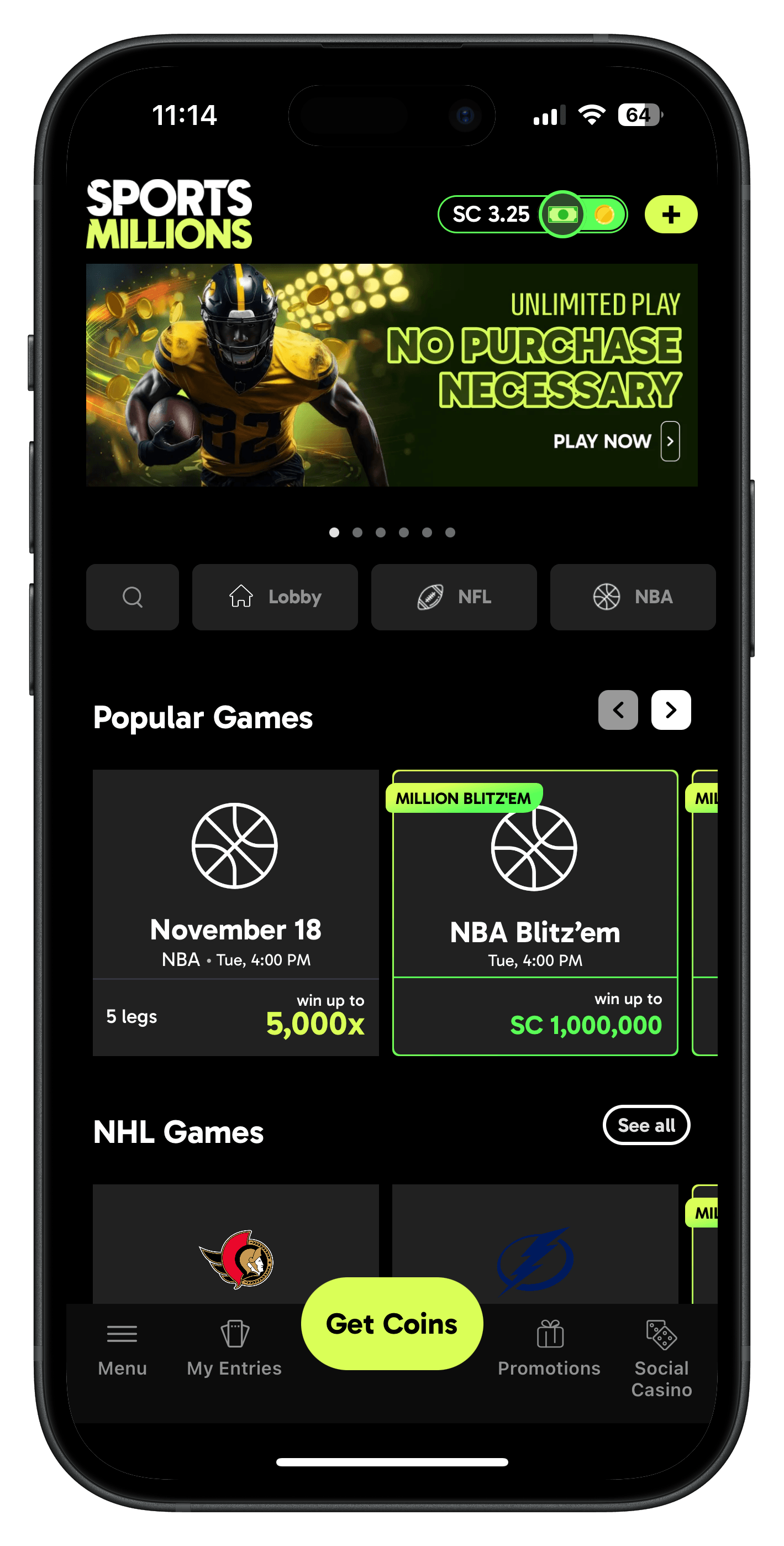 SportsMillions App