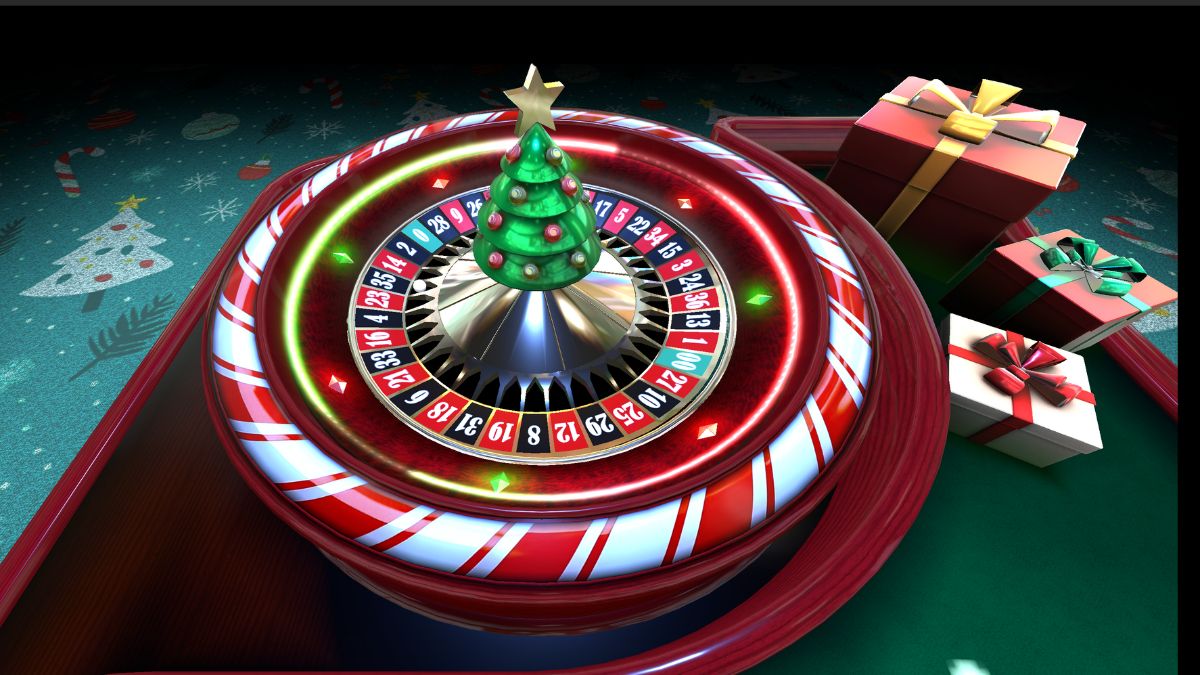 christmas roulette screenshot from draftkings casino