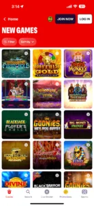 Bally Bet Casino App Games