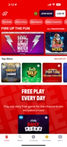 Bally Bet Casino App Home