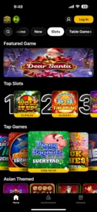 Golden Nugget App Slots Screen