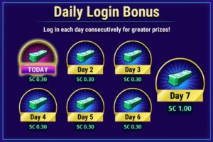 LuckyLand Daily Login Bonus