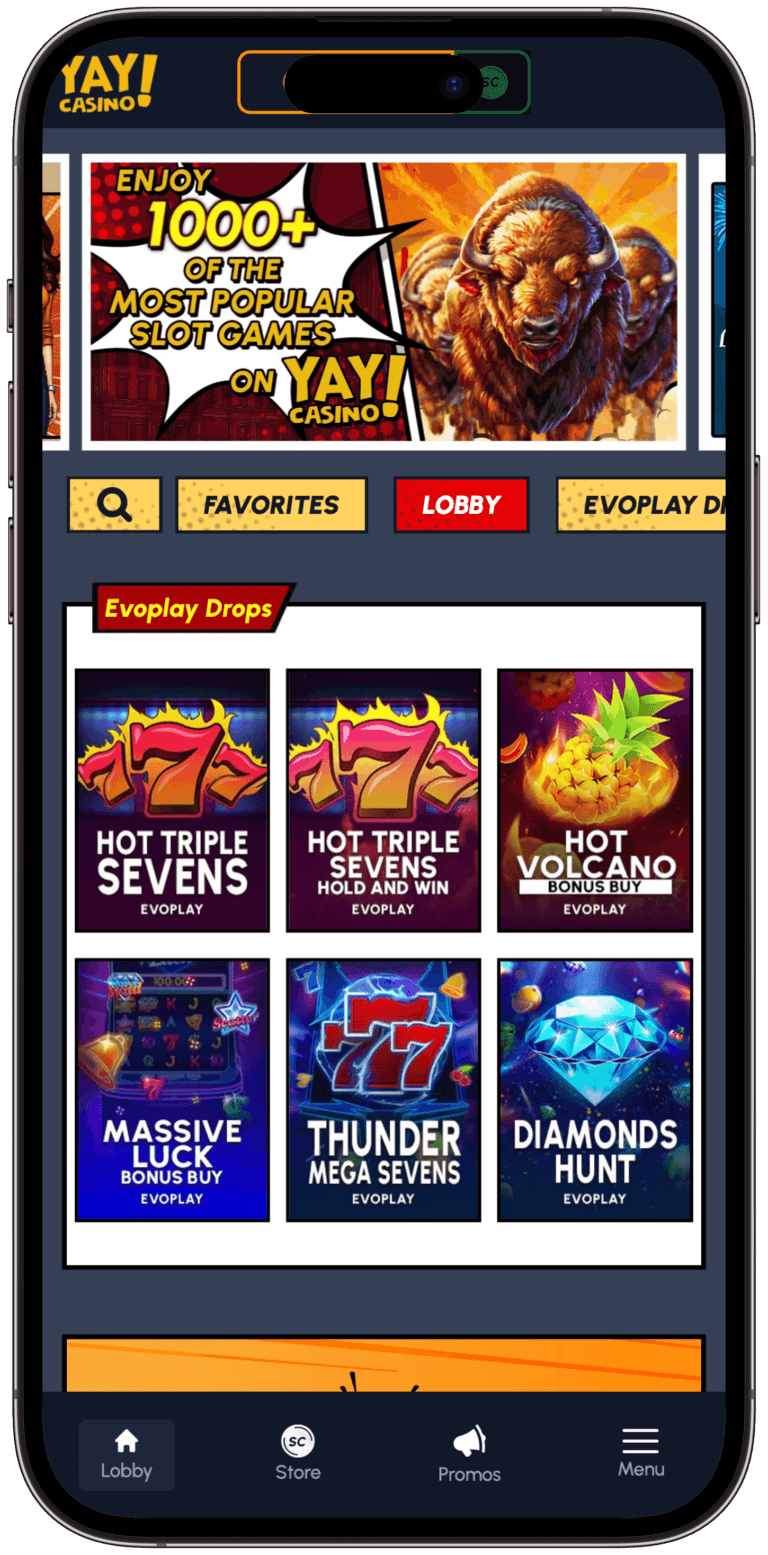 Yay Social Casino Promo Code for May 2025