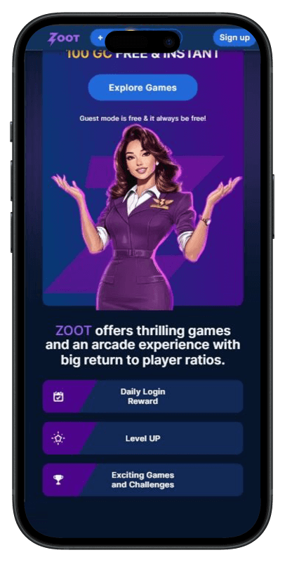 Zoot Social Casino Promo for May 2025