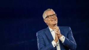 Delta CEO Ed Bastian delivers CES 2025 centennial Keynote at Sphere Atrium