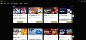 BetMGM Casino Promotions Page