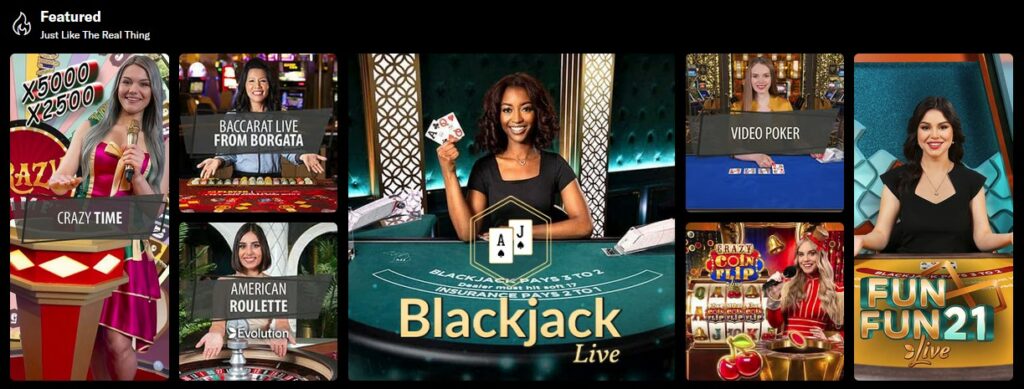 BetMGM Live Dealer Games
