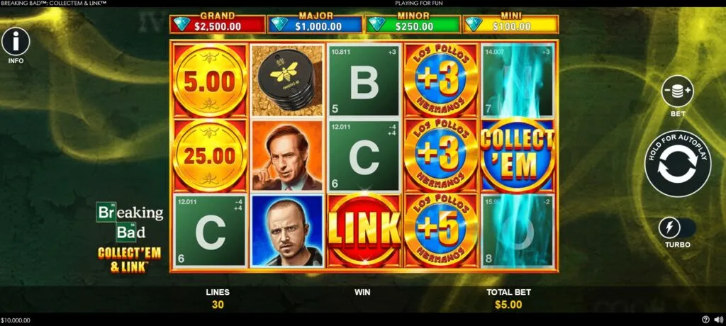 Breaking Bad: Collect'em & Link Slot
