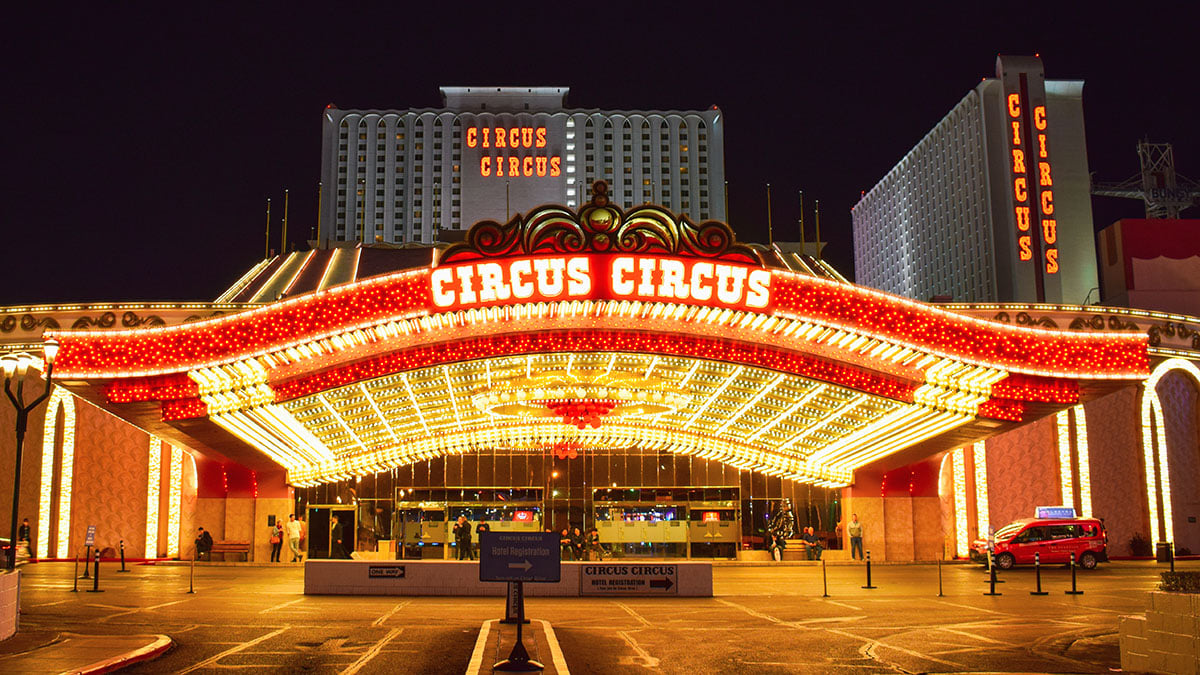 Circus Circus Casino Signage Las Vegas Nevada