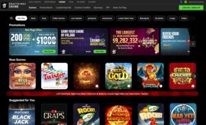 DraftKings Homepage Screenshot