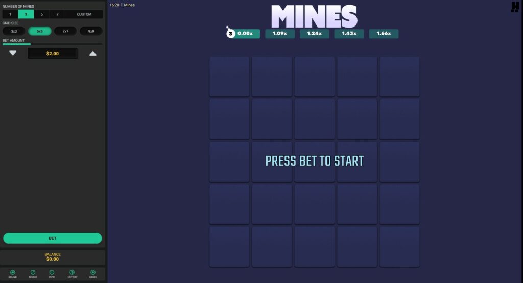 Mines Dare2Win