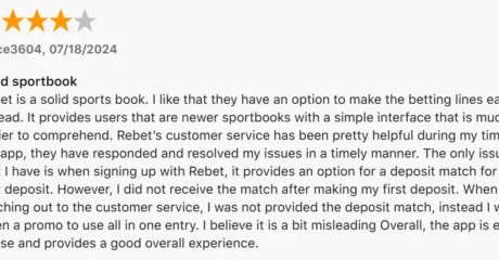 Rebet Customer Review 4
