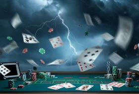 Thunderstorm Electric Poker Table