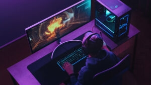 Video Game Addiction Esports Player