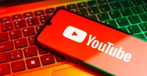YouTube Smartphone Keyboard Computer Red Lighting Restrictions