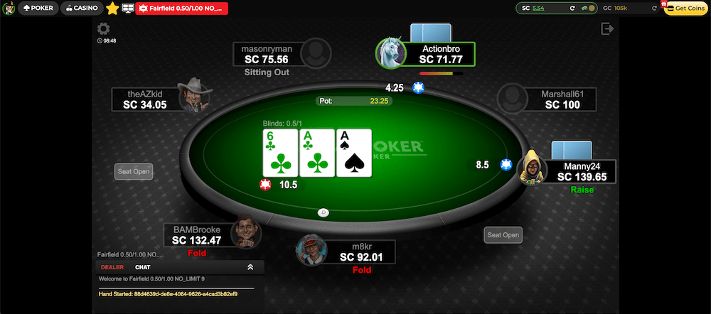 Global Poker ring game