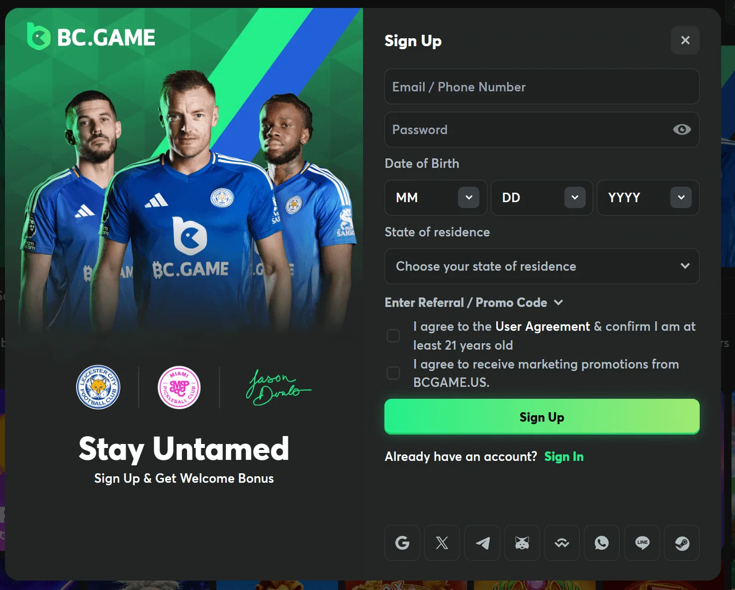 BC.GAME Promo Code