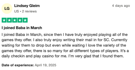 Baba Casino Review Trustpilot 2