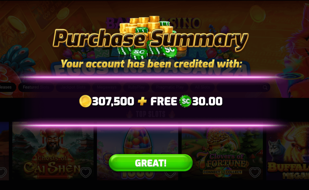 Baba Casino proof of purchase