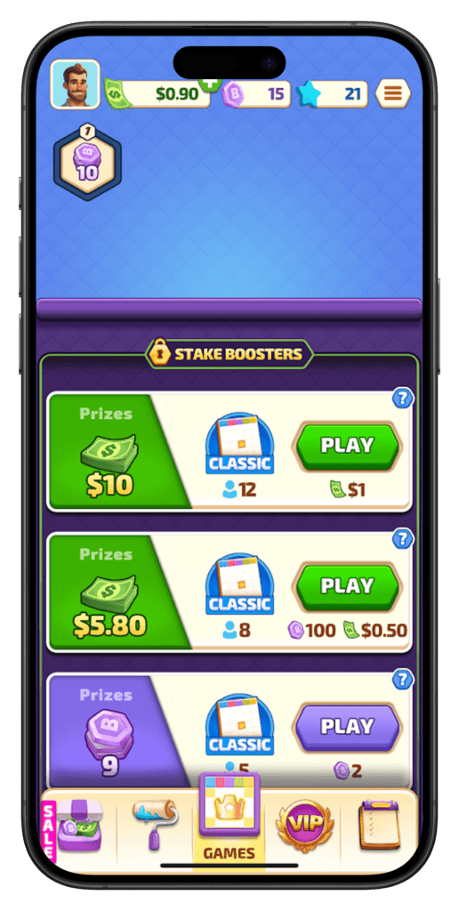 Big Cash Bingo Games Page