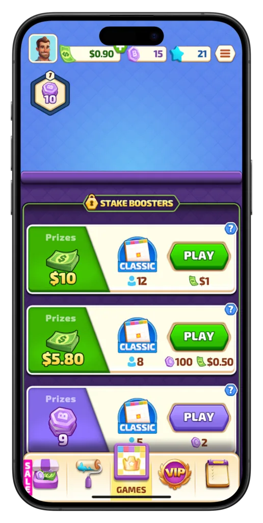 Big Cash Bingo Games Page