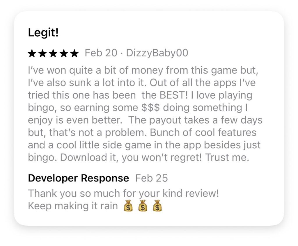 Big Cash Bingo Review