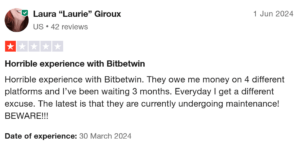 BitBetWin Laura review