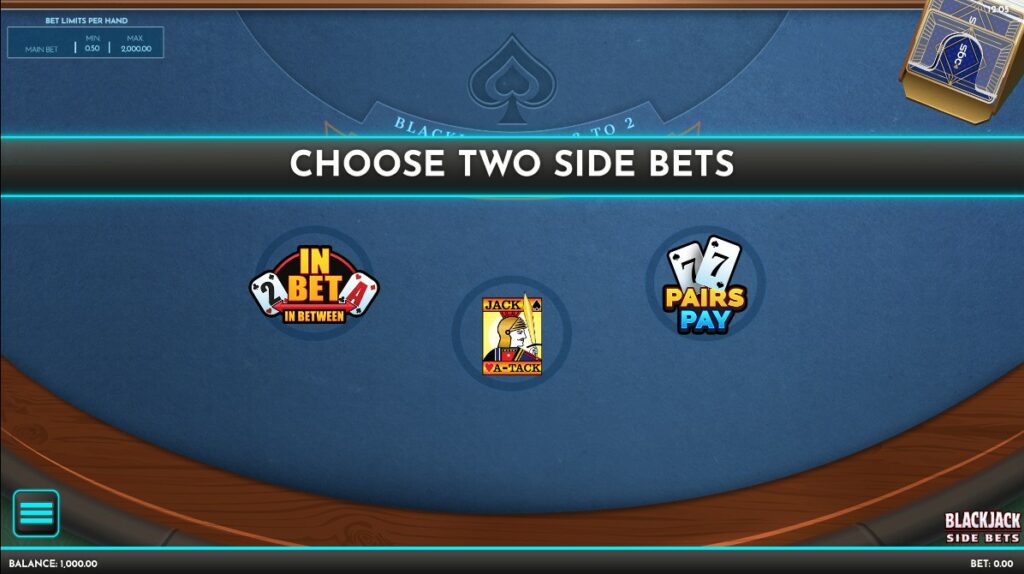 Blackjack Side Bets