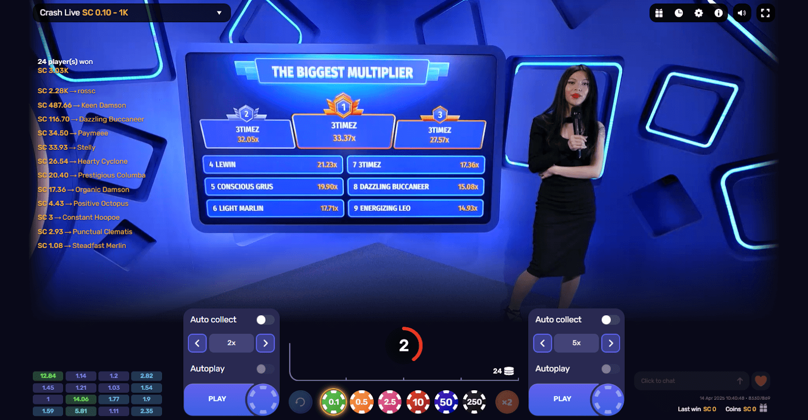 Lucky Hands Casino Game Selection